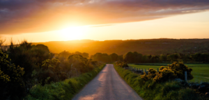empty country road